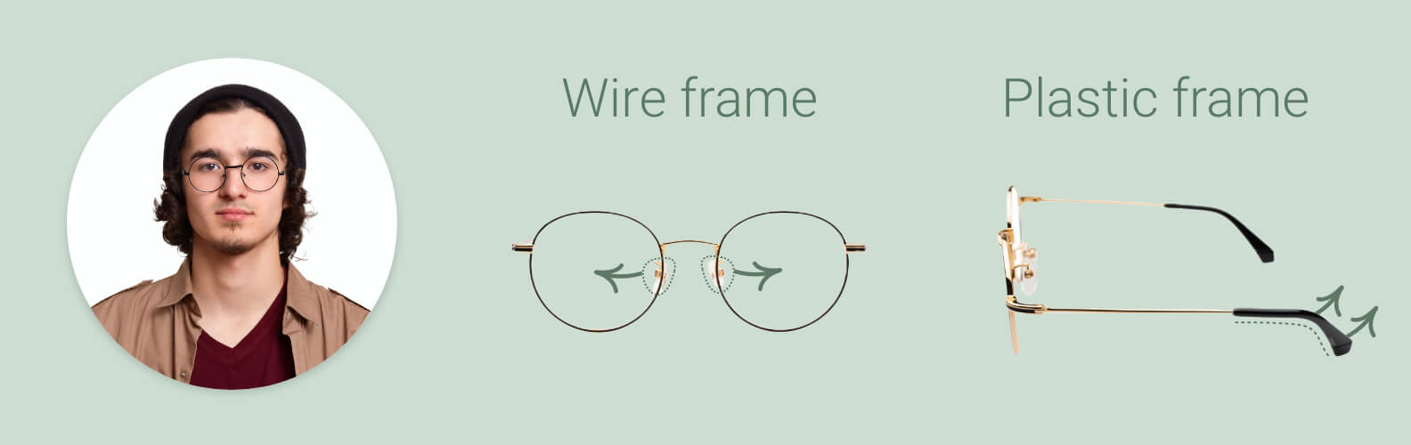 Hogyan lazítsuk meg a szemüvegkereteket és orrpárnákat