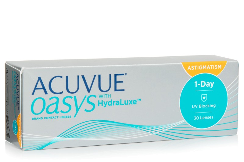 Acuvue Oasys 1-Day HydraLuxe-szal asztigmiára