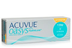 Acuvue Oasys 1-Day with HydraLuxe for Astigmatism (30 lencse)