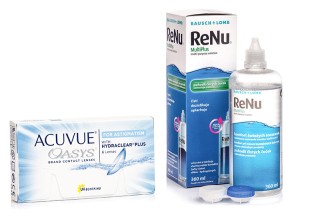 Acuvue Oasys for Astigmatism (6 lencse) + ReNu MultiPlus 360 ml tokkal