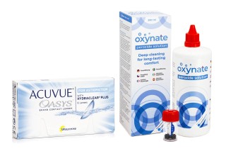 Acuvue Oasys for Astigmatism (6 lencse) + Oxynate Peroxide 380 ml tokkal