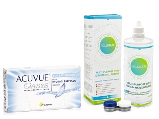 Acuvue Oasys for Astigmatism (6 lencse) + Solunate Multi-Purpose 400 ml tokkal
