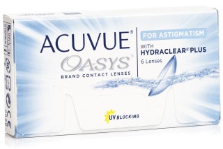 Acuvue Oasys for Astigmatism (6 lencse)