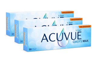 Acuvue Oasys Max 1-Day for Astigmatism (90 lencse)