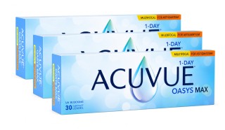 Acuvue Oasys Max 1-Day Multifocal for Astigmatism (90 lencse)