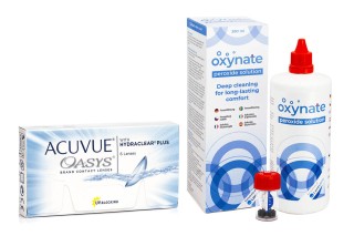 Acuvue Oasys (6 lencse) + Oxynate Peroxide 380 ml tokkal