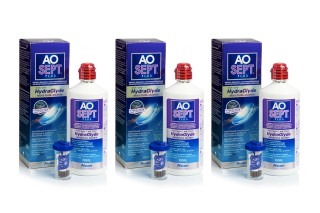 AOSEPT PLUS Hydraglyde-dal 3 x 360 ml tokkal