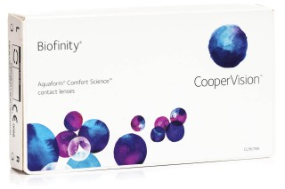 Biofinity CooperVision (3 lencse)