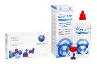 Biofinity Multifocal CooperVision (3 lencse) + Oxynate Peroxide 380 ml tokkal