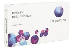 Biofinity Toric Multifocal CooperVision (3 lencse)