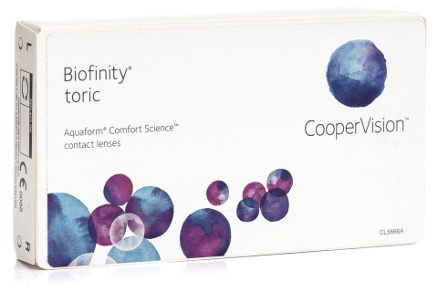 Biofinity Toric CooperVision (3 lencse)