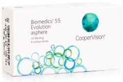 Biomedics 55 Evolution CooperVision (6 lencse)