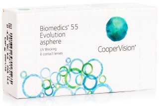 Biomedics 55 Evolution CooperVision (6 lencse)