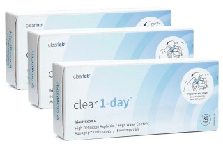 Clear 1-day (90 lencse)