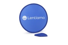 Összecsukható frizbi Lentiamo tasakkal (bónusz)