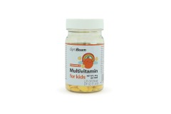 GymBeam Multivitamin narancs ízű gyerekeknek (120 rágótabletta)