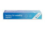 Lenjoy Bi-weekly Aqua+ (12 lencse) + Solunate Multi-Purpose 400 ml tokkal 27788