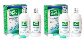 OPTI-FREE PureMoist 4 x 300 ml tokkal