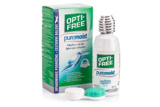 OPTI-FREE PureMoist 90 ml tokkal
