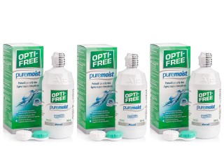 OPTI-FREE PureMoist 3 x 300 ml tokkal