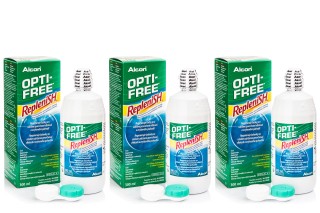 OPTI-FREE RepleniSH 3 x 300 ml tokkal