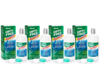OPTI-FREE RepleniSH 4 x 300 ml tokkal