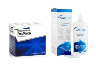 PureVision (6 lencse) + Vantio Multi-Purpose 360 ml tokkal