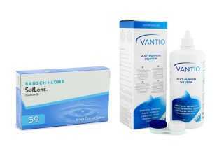 SofLens 59 (6 lencse) + Vantio Multi-Purpose 360 ml tokkal